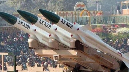 India produces a raft of weapons and systems including the Tejas light combat aircraft (LCA), different types of helicopters, warships, tanks, artillery guns, warships, missiles, rockets, a variety of military vehicles and ammunition. (HT_PRINT)