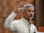 Union External Affairs Minister S Jaishankar addresses the gathering at the Gujarat Chamber of Commerce and Industry in Ahmedabad Union External Affairs Minister S Jaishankar addresses the gathering at the Gujarat Chamber of Commerce and Industry in Ahmedabad