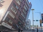 A powerful earthquake rocked the entire island of Taiwan early Wednesday. (TVBS via AP) A powerful earthquake rocked the entire island of Taiwan early Wednesday. (TVBS via AP)