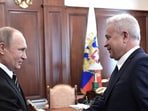 Vagit Alekperov (right) is the ex president of Russian company Lukoil. Vagit Alekperov (right) is the ex president of Russian company Lukoil.