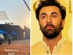 The on-location pictures from Ranbir Kapoor's epic Ramayana have gone viral. The on-location pictures from Ranbir Kapoor's epic Ramayana have gone viral.