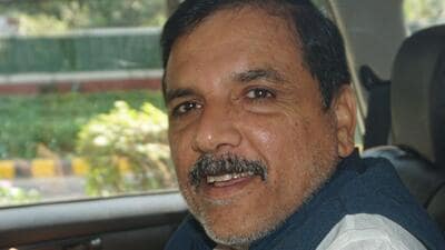 AAP leader Sanjay Singh. (PTI) AAP leader Sanjay Singh. (PTI)