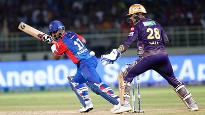 Rishabh Pant top-scored (55) for DC in KKR's 106-run win at Vizag (ANi) Rishabh Pant top-scored (55) for DC in KKR's 106-run win at Vizag (ANi)