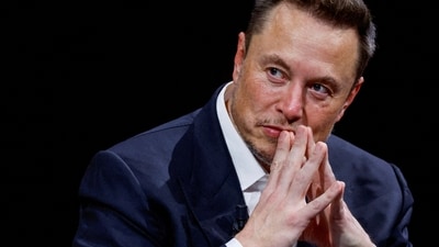 Forbes world's billionaires list: Elon Musk, Chief Executive Officer of SpaceX and Tesla and owner of Twitter, gestures as he attends the Viva Technology conference. (Reuters)