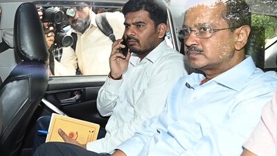 The Delhi high court on Wednesday heard Kejriwal's plea challenging his arrest by the ED on March 21 in Delhi liquor probe. (Hindustan Times) The Delhi high court on Wednesday heard Kejriwal's plea challenging his arrest by the ED on March 21 in Delhi liquor probe. (Hindustan Times)