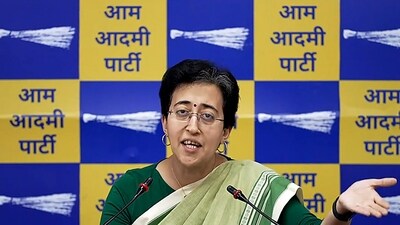 Atishi said she was the next target of the ED along with Saurabh Bharadwaj, Durgesh Pathak and Raghav Chadha. (PTI) Atishi said she was the next target of the ED along with Saurabh Bharadwaj, Durgesh Pathak and Raghav Chadha. (PTI)