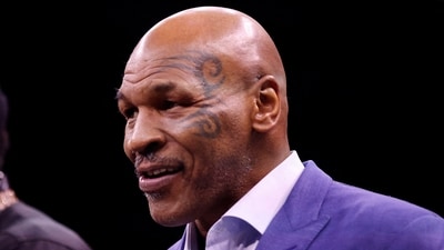 Mike Tyson is seen before the fight between Jake Paul and Tommy Fury REUTERS/Ahmed Yosri/File Photo (REUTERS)