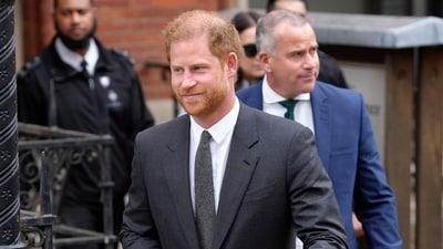 Prince Harry is concerned about a 'serious security risk' before his UK visit after sharing sensitive information in his memoir (AP Photo/Kirsty Wigglesworth, File) (AP) Prince Harry is concerned about a 'serious security risk' before his UK visit after sharing sensitive information in his memoir (AP Photo/Kirsty Wigglesworth, File) (AP)