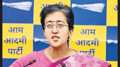Delhi water minister Atishi on Wednesday wrote to chief secretary Naresh Kumar about complaints of water shortages she had received. (HT Photo) Delhi water minister Atishi on Wednesday wrote to chief secretary Naresh Kumar about complaints of water shortages she had received. (HT Photo)