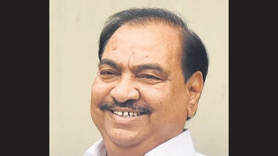Eknath Khadse (Anshuman Poyrekar/HT Photo) Eknath Khadse (Anshuman Poyrekar/HT Photo)