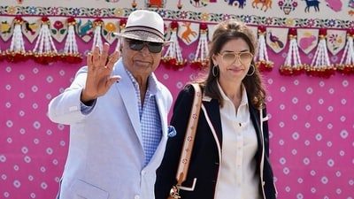 Securing the seventh spot is Kushal Pal Singh, with a notable net worth of $20.9 billion, associated with the success of DLF Limited. (AFP) Securing the seventh spot is Kushal Pal Singh, with a notable net worth of $20.9 billion, associated with the success of DLF Limited. (AFP)