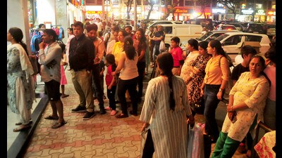 In a meeting held in February, to avoid rush outside particular shops, schools were directed to recommend books that are available with at least four bookstores in the city. (HT PHOTO) In a meeting held in February, to avoid rush outside particular shops, schools were directed to recommend books that are available with at least four bookstores in the city. (HT PHOTO)