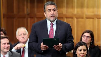 Indo-Canadian MP Sukh Dhaliwal who has brought the motion before the House of Commons, in Ottawa, Canada. (Credit: Sukh Dhaliwal’s Office) Indo-Canadian MP Sukh Dhaliwal who has brought the motion before the House of Commons, in Ottawa, Canada. (Credit: Sukh Dhaliwal’s Office)