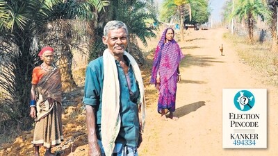 Residents in Kanker in southern Chhattisgarh. Residents in Kanker in southern Chhattisgarh.