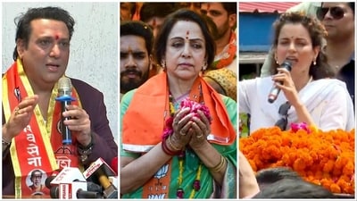 In the upcoming General Elections of 2024, a notable trend emerges as several celebrities from the Indian entertainment industry are gearing up to contest the Lok Sabha polls. Here are some of these celebrities, their constituencies, and a brief overview of their political journey. In the upcoming General Elections of 2024, a notable trend emerges as several celebrities from the Indian entertainment industry are gearing up to contest the Lok Sabha polls. Here are some of these celebrities, their constituencies, and a brief overview of their political journey. 