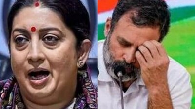 Irani said that Congress was seeking support from terrorist organisations who opposed the abrogation of Article 370A and asked for proof of Balakot air strikes. (File) Irani said that Congress was seeking support from terrorist organisations who opposed the abrogation of Article 370A and asked for proof of Balakot air strikes. (File)