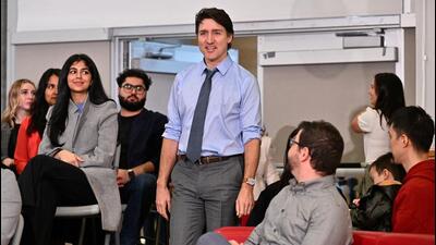 Prime Minister Justin Trudeau speaks on the day he makes a housing announcement in advance of the 2024 Federal Budget, at the Sunset Community Centre in Vancouver, British Columbia, Canada, on March 27. (REUTERS) Prime Minister Justin Trudeau speaks on the day he makes a housing announcement in advance of the 2024 Federal Budget, at the Sunset Community Centre in Vancouver, British Columbia, Canada, on March 27. (REUTERS)
