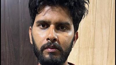Rajeev Nayan Mishra, along with his gang, leaked the paper from a resort in Gwalior and later in Gurugram, police said. (HT Photo) Rajeev Nayan Mishra, along with his gang, leaked the paper from a resort in Gwalior and later in Gurugram, police said. (HT Photo)