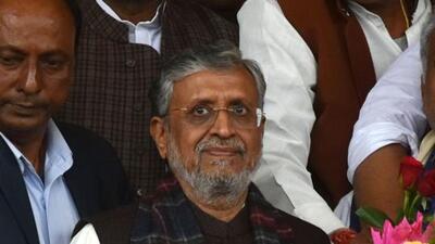 Sushil Kumar Modi. (HT file) Sushil Kumar Modi. (HT file)