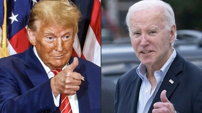 Donald Trump has an edge over Joe Biden in six of the seven swing states, new poll by WSJ finds (AFP) Donald Trump has an edge over Joe Biden in six of the seven swing states, new poll by WSJ finds (AFP)