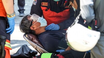 At least seven people were killed and several injured on Wednesday by a powerful earthquake in Taiwan. The quake damaged dozens of buildings and prompted tsunami warnings that extended to Japan and the Philippines before being lifted. (AFP) At least seven people were killed and several injured on Wednesday by a powerful earthquake in Taiwan. The quake damaged dozens of buildings and prompted tsunami warnings that extended to Japan and the Philippines before being lifted. (AFP)