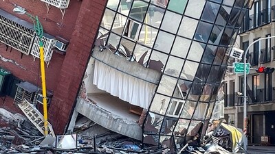 In response to the powerful earthquake in Taiwan, the Indian Taipei Association has advised following local authorities' advisories and has issued a helpline for assistance and guidance to all Indian nationals living in Taiwan. (AFP) In response to the powerful earthquake in Taiwan, the Indian Taipei Association has advised following local authorities' advisories and has issued a helpline for assistance and guidance to all Indian nationals living in Taiwan. (AFP)
