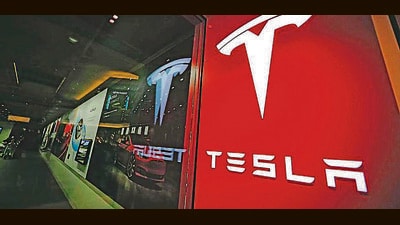 Tesla is also sending a team in the third week of April to India to scout for locations to firm up its mega manufacturing plans to make vehicles in India for the wider developing world (Representative picture) Tesla is also sending a team in the third week of April to India to scout for locations to firm up its mega manufacturing plans to make vehicles in India for the wider developing world (Representative picture)