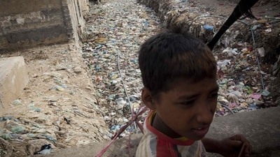 The World Bank has painted a grim economic picture of Pakistan in its biannual report, cautioning that over 10 million more people are at risk of descending into poverty in the cash-strapped country. (AFP) The World Bank has painted a grim economic picture of Pakistan in its biannual report, cautioning that over 10 million more people are at risk of descending into poverty in the cash-strapped country. (AFP)