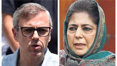It's Omar Abdullah versus Mehbooba Mufti in J&K It's Omar Abdullah versus Mehbooba Mufti in J&K