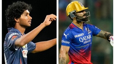 M Siddharth got Virat Kohli out