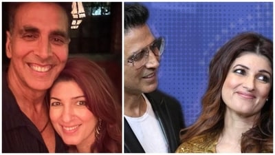Akshay Kumar and Twinkle Khanna have been married since 2001; she shared a photo from their date night (left) recently. Akshay Kumar and Twinkle Khanna have been married since 2001; she shared a photo from their date night (left) recently.