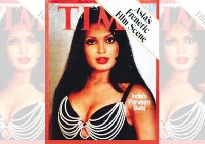 Parveen Babi was the first Indian to appear on the cover of Time magazine. Parveen Babi was the first Indian to appear on the cover of Time magazine.