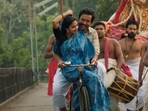 Aadujeevitham The Goat Life box office collection day 7: Prithviraj Sukumaran with Amala Paul in a still from the survival drama.