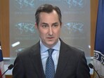 US State Department Spokesperson Matthew Miller. US State Department Spokesperson Matthew Miller.