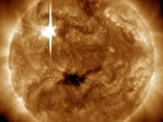 A new clue has been found by NASA’s Parker Solar Probe about how solar storms form.(via REUTERS)