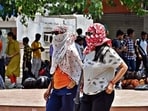 Bengaluru and other parts of Karnataka are facing heatwave conditions this month. (Photo: Sanjeev Verma/HT) Bengaluru and other parts of Karnataka are facing heatwave conditions this month. (Photo: Sanjeev Verma/HT)