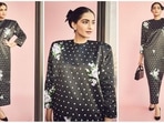 Sonam Kapoor is a true fashionista who knows how to nail style goals like a pro. Whether it's a sartorial saree or a red carpet-worthy gown, the stylish diva can pull off any look to perfection. Just a few days ago, she wowed her fans in a pastel co-ordinated ensemble and now the actress has turned heads in a black polka dot dress. She continues to prove her fashion savvy with her back-to-back stunning looks. Her latest look oozing chic vibes is no exception and is sure to leave you in awe.