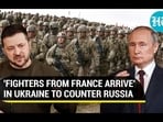 'FIGHTERS FROM FRANCE ARRIVE' IN UKRAINE TO COUNTER RUSSIA 'FIGHTERS FROM FRANCE ARRIVE' IN UKRAINE TO COUNTER RUSSIA