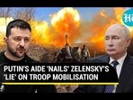 PUTIN'S AIDE 'NAILS' ZELENSKY'S 'LIE' ON TROOP MOBILISATION PUTIN'S AIDE 'NAILS' ZELENSKY'S 'LIE' ON TROOP MOBILISATION
