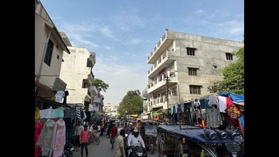 A market in Old City area. (HT Photo) A market in Old City area. (HT Photo)