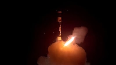 Strategic Forces Command (SFC) along with DRDO conducted a successful flight test of New Generation Ballistic Missile Agni-Prime from Dr APJ Abdul Kalam Island off the coast of Odisha (DRDO-X) Strategic Forces Command (SFC) along with DRDO conducted a successful flight test of New Generation Ballistic Missile Agni-Prime from Dr APJ Abdul Kalam Island off the coast of Odisha (DRDO-X)