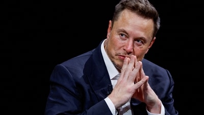 X Community Notes: Elon Musk, Chief Executive Officer of SpaceX and Tesla and owner of Twitter, gestures as he attends the Viva Technology conference. The X Community Notes feature will help users to fact-check information being circulated on the platform. (Reuters)