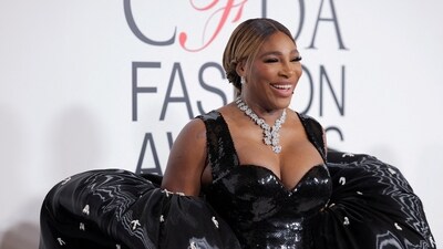 Serena Williams attends the CFDA Fashion Awards in Manhattan, New York City, US. (Reuters)