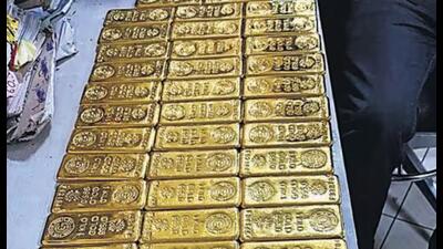 After a tip-off from the Directorate of Revenue Intelligence that some passengers were arriving with illegal gold and cigarette sticks worth ₹3.5 crore from the UAE, the suspects were detained at the airport after disembarking from the Sharjah-Lucknow flight on Monday morning. (Pic for representation) After a tip-off from the Directorate of Revenue Intelligence that some passengers were arriving with illegal gold and cigarette sticks worth ₹3.5 crore from the UAE, the suspects were detained at the airport after disembarking from the Sharjah-Lucknow flight on Monday morning. (Pic for representation)