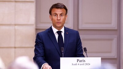 France's President Emmanuel Macron. (AFP) France's President Emmanuel Macron. (AFP)