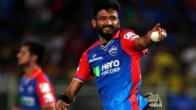 Delhi Capitals' Khaleel Ahmed is fifth in the Purple Cap race. (AP) Delhi Capitals' Khaleel Ahmed is fifth in the Purple Cap race. (AP)
