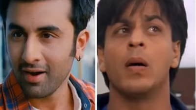 Ranbir Kapoor in Yeh Jawaani Hai Deewani; Shah Rukh Khan in Baadshah Ranbir Kapoor in Yeh Jawaani Hai Deewani; Shah Rukh Khan in Baadshah