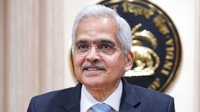 Reserve Bank of India (RBI) governor Shaktikanta Das is seen. The RBI's Monetary Policy Committee (MPC) meeting kicked off a three-day deliberation on April 3. (PTI)
