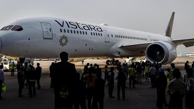 The Directorate General of Civil Aviation (DGCA) said that in view of the various flight disruptions of Vistara, it has asked the airline to submit daily information and details on the flights that are being cancelled and delayed. (PTI FILE) The Directorate General of Civil Aviation (DGCA) said that in view of the various flight disruptions of Vistara, it has asked the airline to submit daily information and details on the flights that are being cancelled and delayed. (PTI FILE)