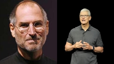Steve Jobs co-founded Apple with Steve Wozniak and Ronald Wayne on April 1, 1976. Tim Cook, on the other hand, became the CEO of tech giant after Jobs resigned from the post in 2011. (Screengrab)